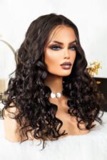 13x6 Glueless HD Lace Body Wave Natural Black-HD33 - Image 5