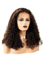 13x6 Glueless HD Lace Water Wave Brown Wig-HD32 - Image 5
