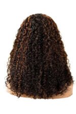 13x6 Glueless HD Lace Water Wave Brown Wig-HD32 - Image 6