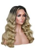 13x6 Glueless Hd Lace Strawberry Blonde Wig Body Wave-HD62 - Image 2