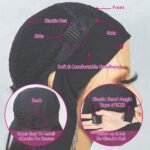 Yaki Straight Bob Human Hair Headband Wig Styles - Image 9