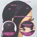 Chocolate Kinky Curly Headband Wig Human Hair HBW10 - Image 8
