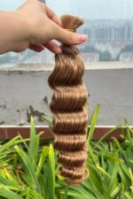 Double Drawn #27 Honey Blonde Bulk Hair Loose Wave BU65 - Image 3