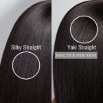 No Glue Top Lace Wigs 10 Inch YaKi Bob Human Hair Straight with Bangs - Image 5