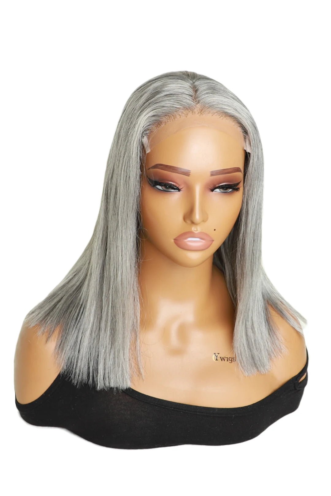 salt-and-pepper-bob-12-inch-5x5-hd-closure-wig-1.jpg Salt and Pepper Bob 12 Inch 5x5 HD Closure Wig - Image 1