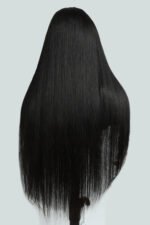 Layered Wolf Cut Green Skunk Stripe Wig Glueless HD Lace Frontal - Image 3