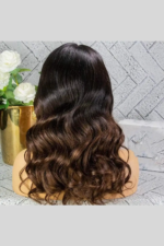 T Part Lace Wig Brown Ombre Body Wave-TP10 - Image 3