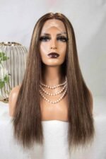 T Part Lace Wig Highlight 27# Straight-TP17