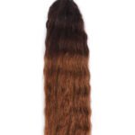 Three-tone Color 1B/4/30# Wet Wave Bulk Hair Double Drawn BU64