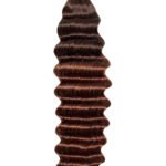 Two-tone Color #4/30 Deep Wave Bulk Hair Double Drawn BU62