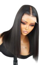 Wear and Go 6x5 Lace Frontal Wig 14 Inch Straight Bob