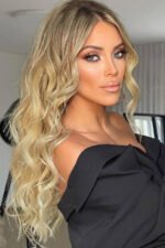 13x6 Glueless HD Lace Wave Ombre Blond Wig-HD29 - Image 4