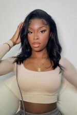 Shoulder Length Long 14 inch Bob 13x6 HD Glueless Lace Front Wig - Image 4