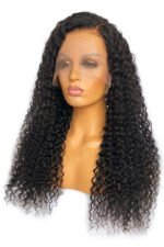 13x6 Glueless HD Deep Curly Fake Scalp Wig-HD03 - Image 2